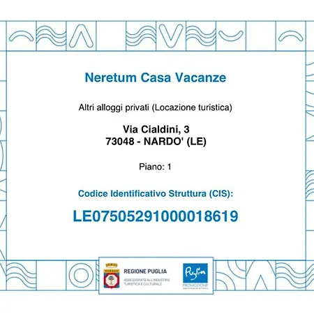 Neretum Casa Vacanze * Nardo